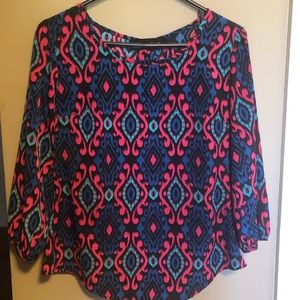 3/4 sleeve blouse